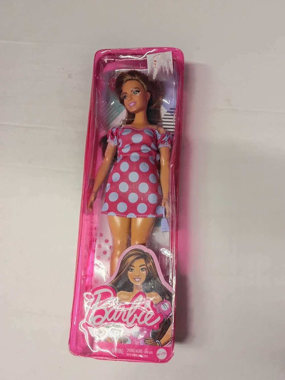 Mattel Barbie Doll in Pink Dress